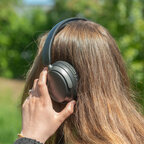 Casque sans fil Bluetooth personnalisable - Heru | pandacola - thumb - 1