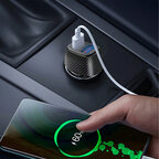 Chargeur allume-cigare personnalisable Turbo 20W - Keku | pandacola - thumb - 1