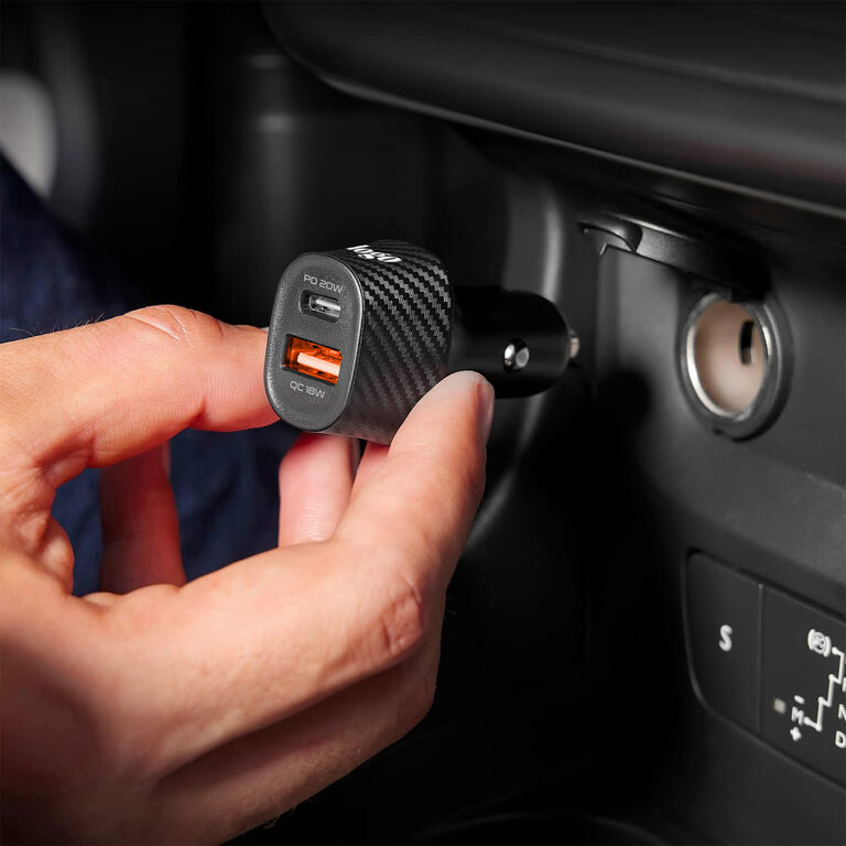 Chargeur allume-cigare personnalisable Turbo 20W - Keku | pandacola