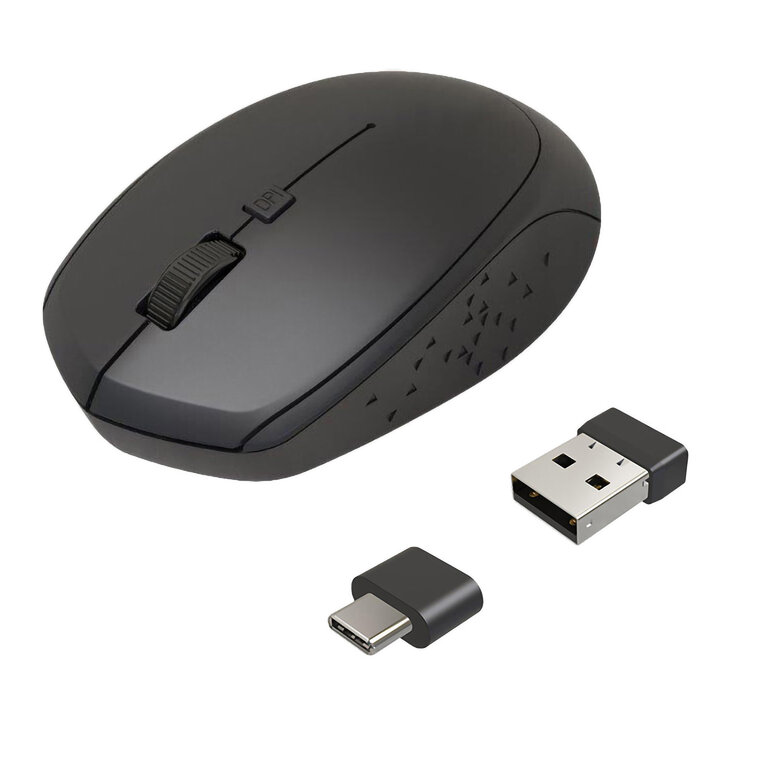 Souris éco sans fil double dongle personnalisable  - Chuzumo | pandacola - 3
