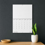 Calendrier 2027 agrafé mensuel personnalisable 28 pages 250 gr/m² Made In France - Kayo recyclé | pandacola - thumb - 2