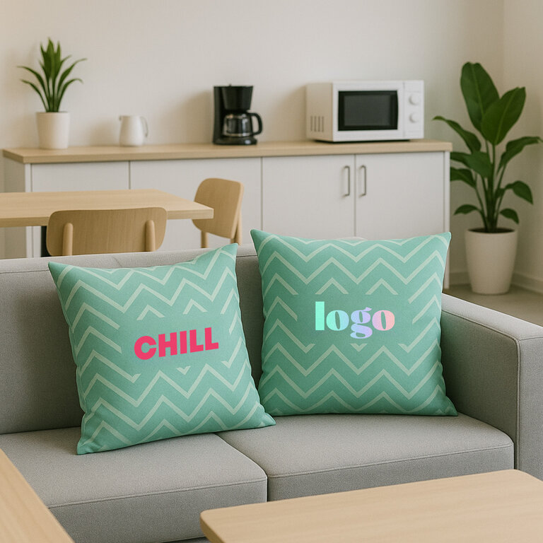 Coussin personnalisable en microfibre 40x40 cm ou 50x50 cm - Rio | pandacola