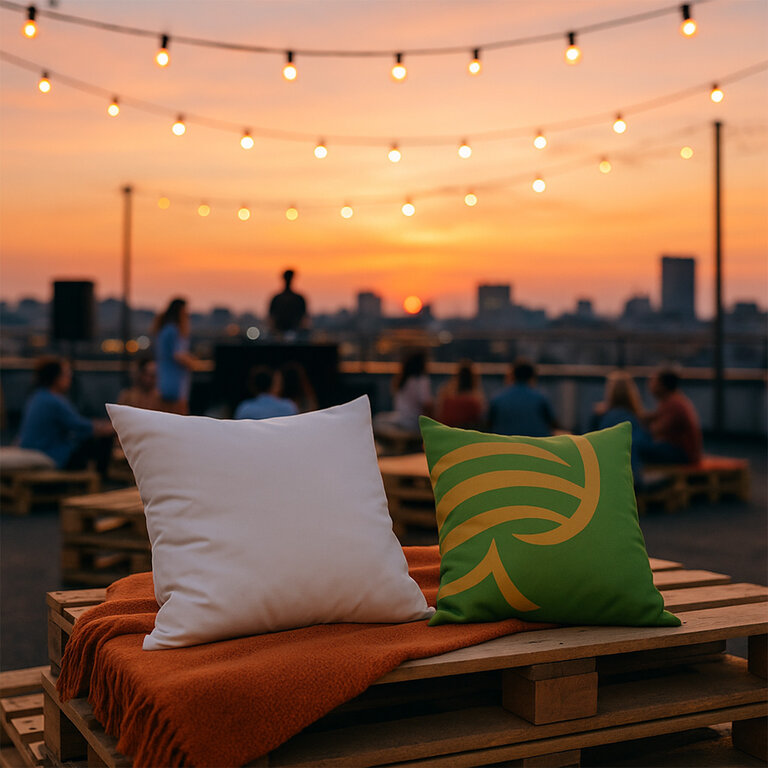 Coussin personnalisable en polyester 40x40 cm ou 50x50 cm - Bahia | pandacolach - 2