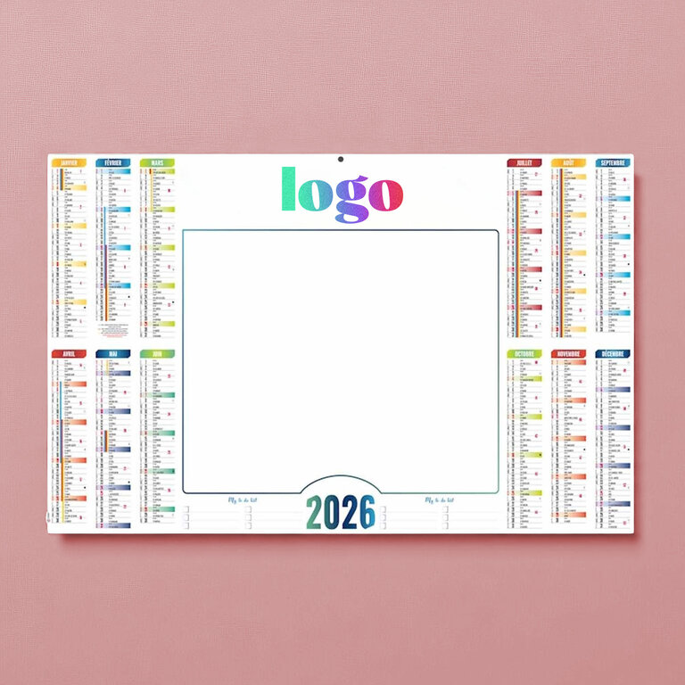 Calendrier personnalisable bancaire effaçable - Magy | pandacolach