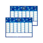 Calendrier personnalisable bancaire llustré croix de vie ambulance - Pinpon | pandacolach - thumb