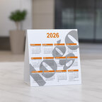 Calendrier chevalet personnalisé de table - Deko | pandacolach - thumb - 1