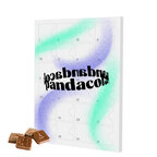 Calendrier de l'avent personnalisable au chocolat format A4 | pandacola - thumb - 1