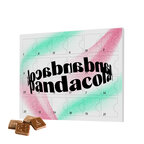 Calendrier de l'avent personnalisable au chocolat format A5 | pandacola - thumb - 1