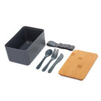 Lunch box personnalisable 1500ml - Bambugusto | pandacola - thumb - 1