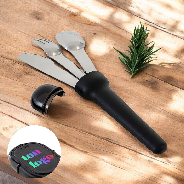 Set de couverts portable personnalisable - Cutla | pandacola