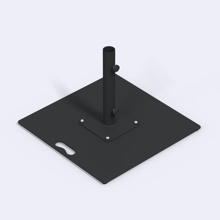 Parasol personnalisé carré en aluminium 2,5x2,5 m | pandacolach - 3