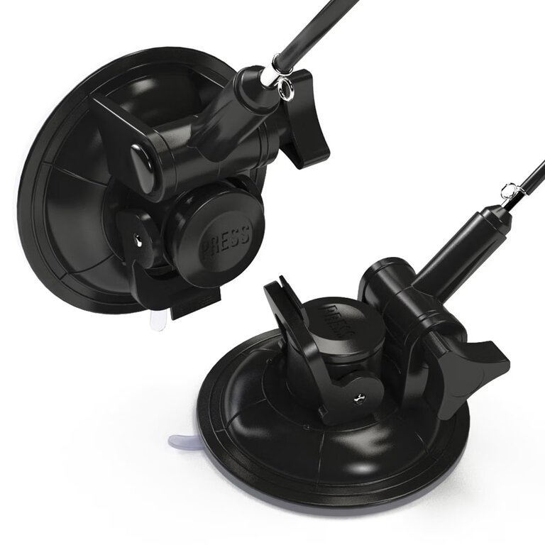 Mini oriflamme personnalisé avec ventouse 33x75 cm | pandacolach - 1