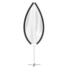 Oriflamme personnalisable en forme de feuille | pandacolach - thumb