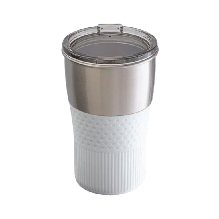 Gobelet personnalisable en acier inxydable recyclé 450ml - Mezzo | pandacolach