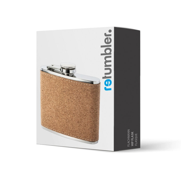 Flasque revêtement en liège personnalisable 170ml - Valdivia | pandacolach - 2