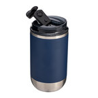 Mug isotherme to-go personnalisable en acier inoxydable recyclé 360ml - Ortado to Go | pandacola - thumb - 1