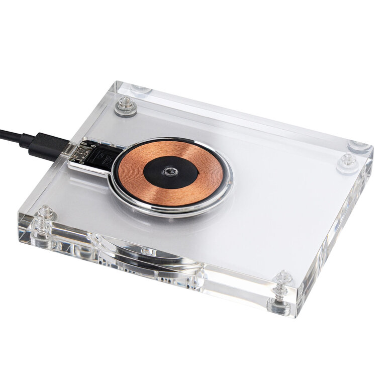 Chargeur sans fil en acrylique 15 Watt - Gingcast | pandacolach