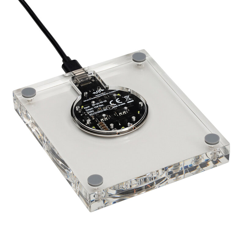 Chargeur sans fil en acrylique 15 Watt - Gingcast | pandacolach - 3