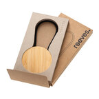 Câble de charge 4 en 1 en bambou personnalisable - Convertics | pandacola - thumb - 3