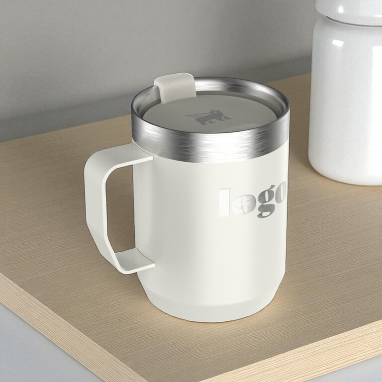 Mug personnalisable isotherme en acier recyclé 236 ml STANLEY® - Classic Legendary Camp Mug | pandacola