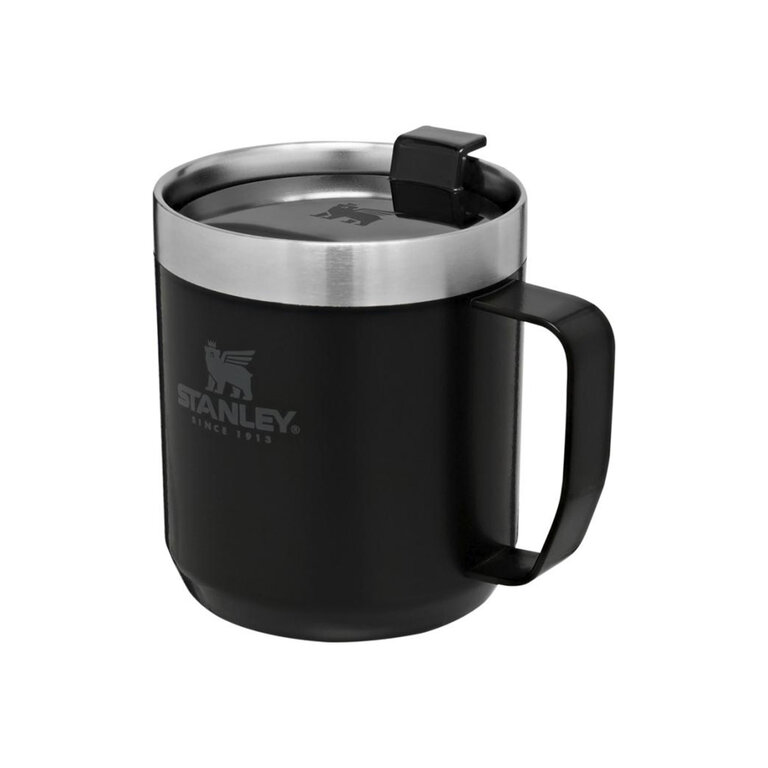 Mug personnalisable isotherme en acier recyclé 350 ml STANLEY® - Classic Legendary Camp Mug | pandacolach
