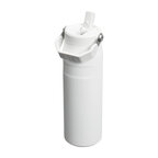 Bouteille personnalisée IceFlow™ en acier recyclé avec paille 700 ml STANLEY® - Flip Straw | pandacolach - thumb