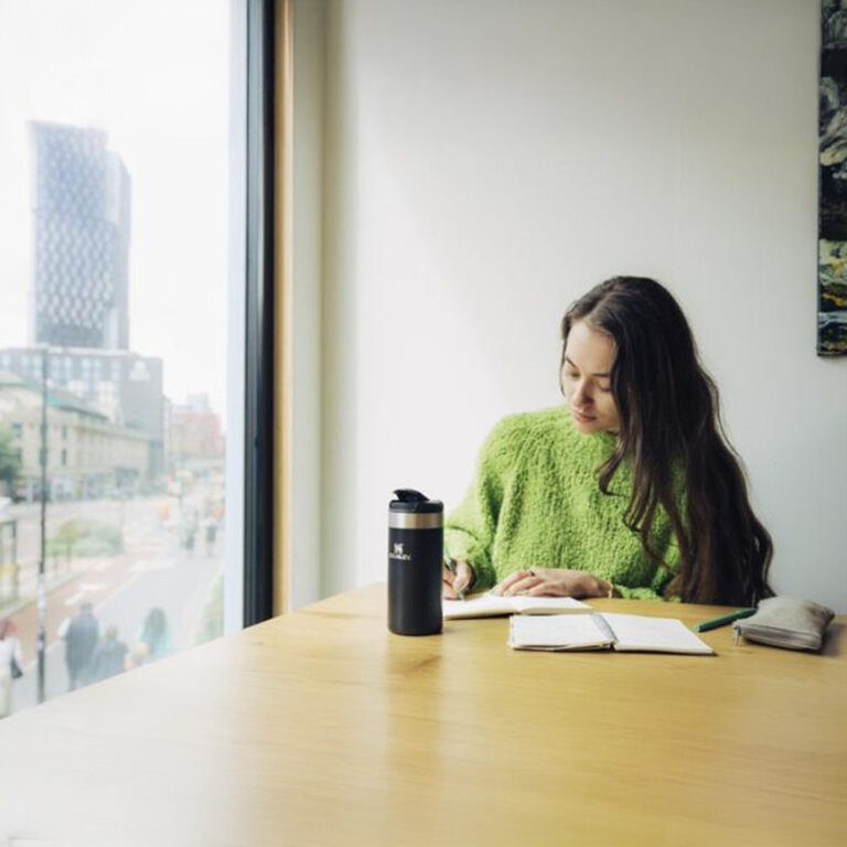 Mug personnalisable double paroi en acier 350 ml STANLEY® - Transit Mug | pandacolach - 5