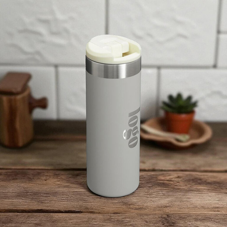 Mug personnalisable double paroi en acier 470 ml STANLEY® - Transit Mug | pandacola