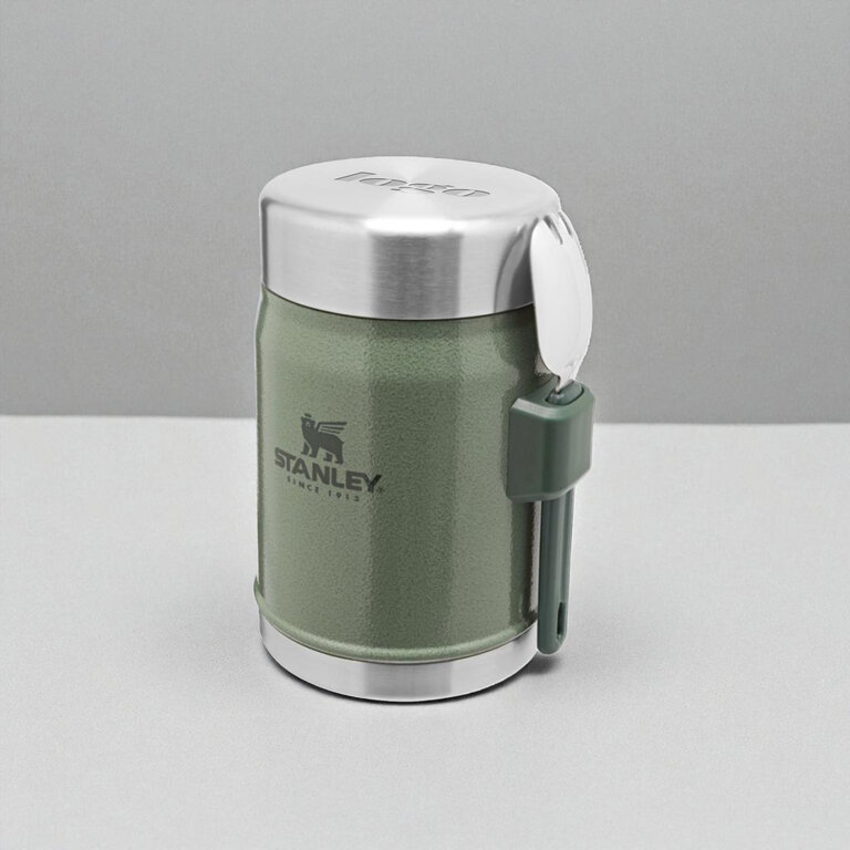 Lunchbox personnalisable en acier recyclé 400 ml STANLEY® -  Classic Legendary Food Jar | pandacola
