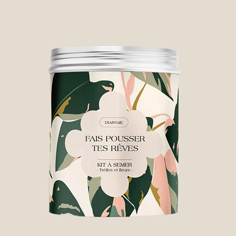 Kit de graines personnalisée Made in France | pandacolach