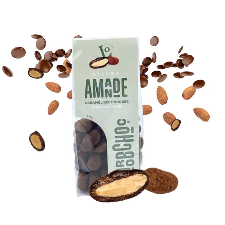 Enrobés chocolatés sachet de 120gr - Lorlut® Caramels | pandacolach - 1