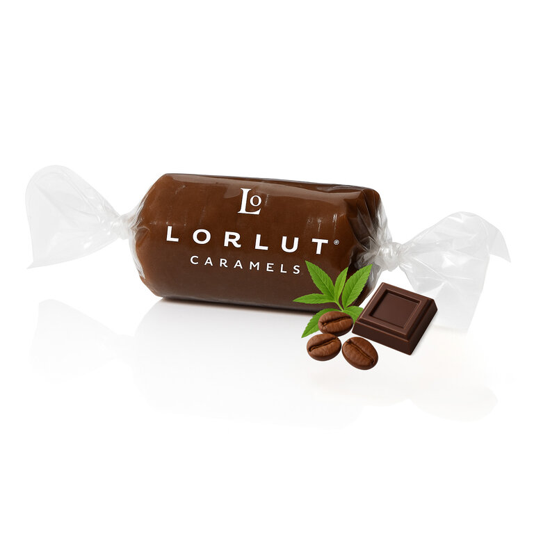 Petite boîte ronde personnalisable 3 caramels - Lorlut® Caramels | pandacolach