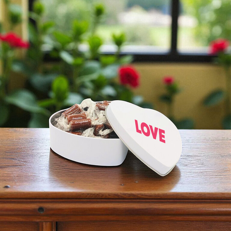 Coffret coup de cœur personnalisé 150gr - Lorlut® Caramels | pandacola