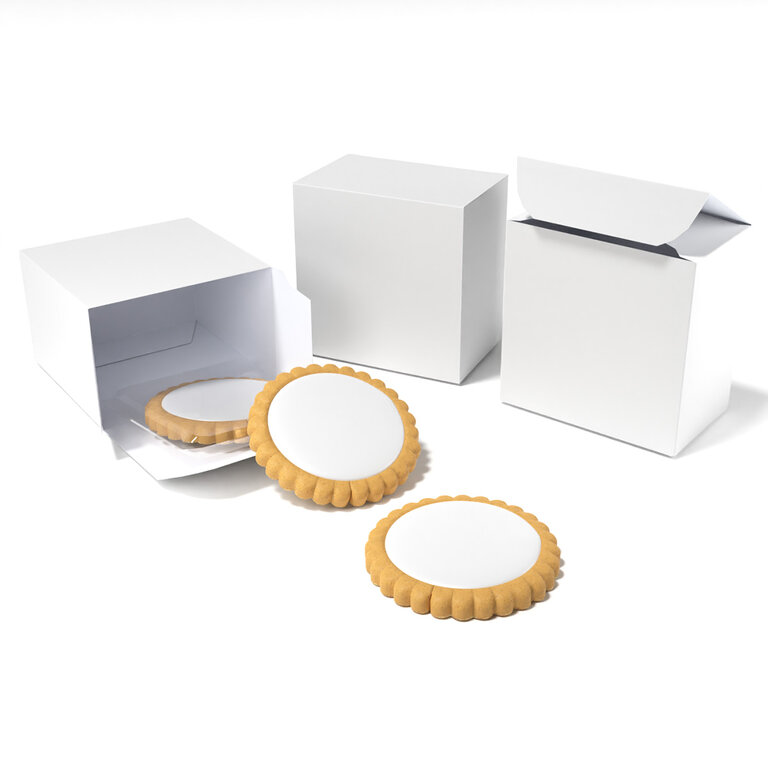 Coffret de 3 biscuits personnalisés avec glaçage - Dély | pandacolach