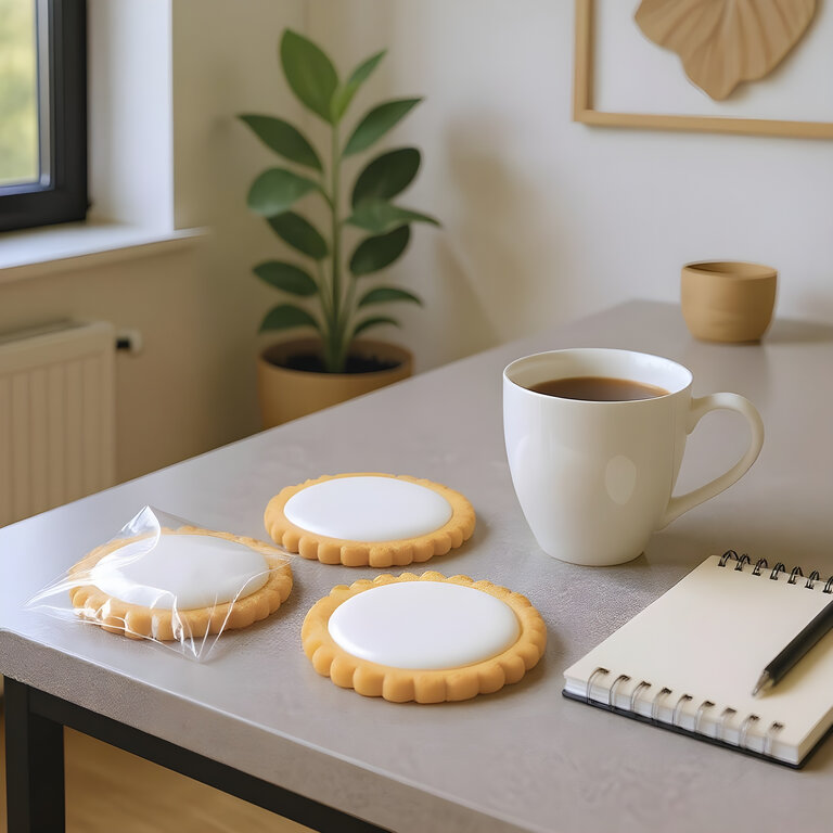 Biscuit publicitaire personnalisé en sachet individuel - Doucy | pandacolach - 2