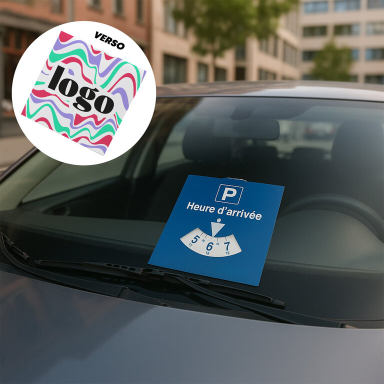 Disque de stationnement personnalisable - Abana | pandacola