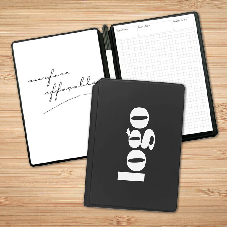 Carnet personnalisable rigide et effaçable - Palerme | pandacola