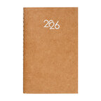 Agenda personnalisable hebdomadaire en carton souple 64 feuilles - Antik | pandacola - thumb