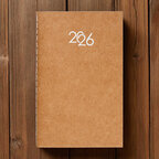 Agenda personnalisable hebdomadaire en carton souple 64 feuilles - Antik | pandacola - thumb - 3