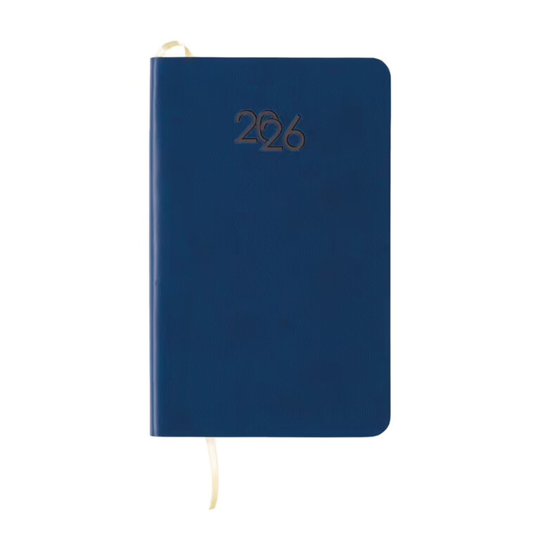 Agenda personnalisé hebdomadaire A6 en PU souple 64 feuilles - Focil Mini | pandacola