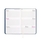 Agenda personnalisé hebdomadaire A6 en PU souple 64 feuilles - Focil Mini | pandacola - thumb - 2