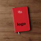 Agenda personnalisé hebdomadaire A6 en PU rigide 64 feuilles - Sagess Mini | pandacola - thumb - 2