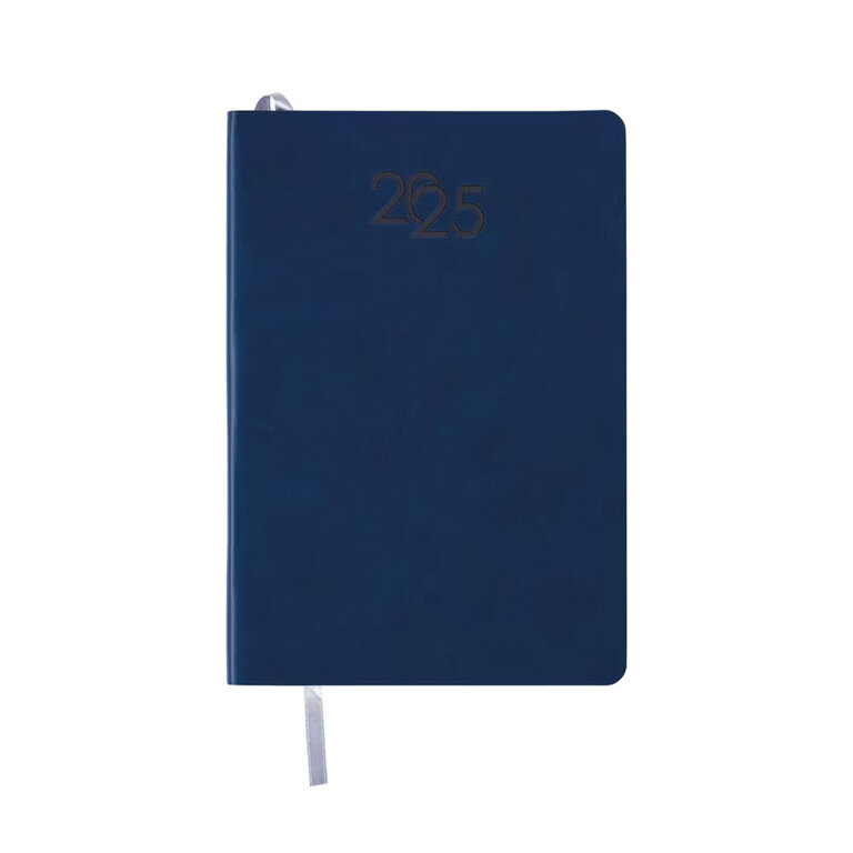 Agenda personnalisable journalier en PU souple 176 feuilles - Strateg | pandacola