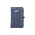 Agenda personnalisable hebdomadaire A6 en rPET rigide 64 feuilles - Doyen Mini | pandacola - thumb
