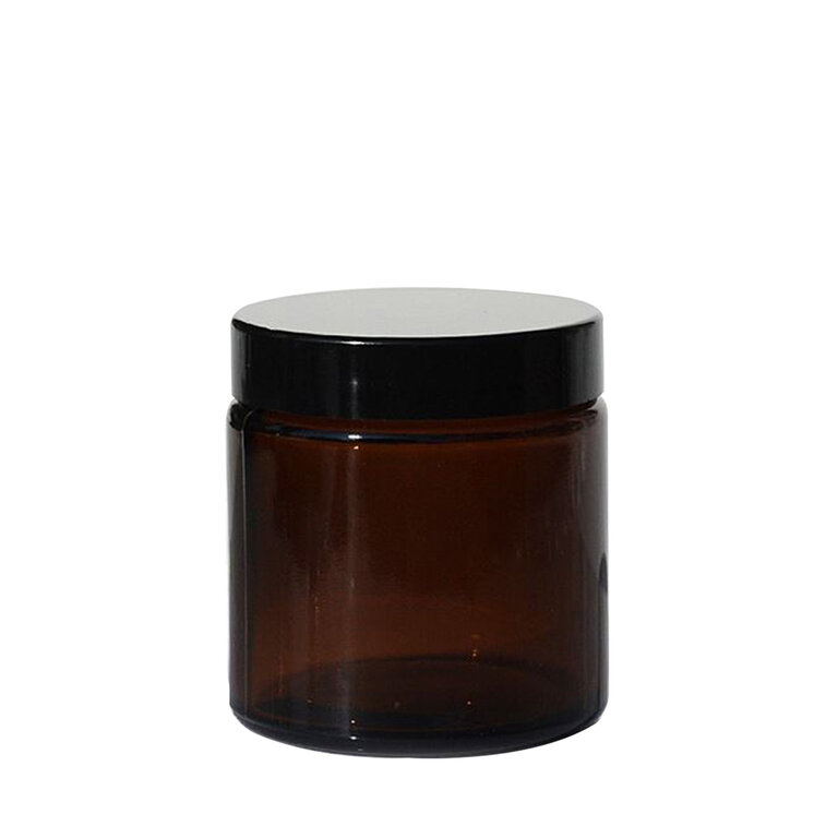 Bougie naturelle en verre apothicaire personnalisable 100% Française 120g - Louvela | pandacolach