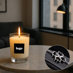 Bougie 180g avec boîte personnalisable et bijou à graver 100% Français - Serava | pandacola - thumb - 1
