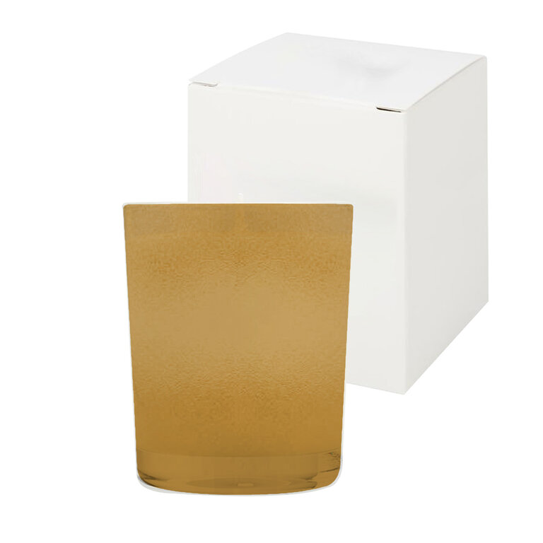 Bougie naturelle avec boîte personnalisable 100% Française 200g - Auraya | pandacola