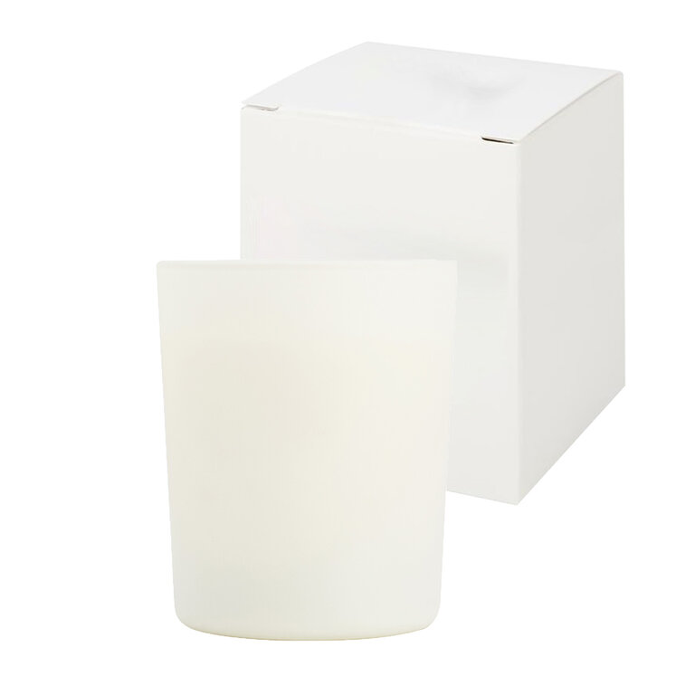 Bougie naturelle avec boîte personnalisable 100% Française 180g - Anora | pandacola