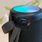 Enceinte Bluetooth personnalisable noir 10W - Nishin | pandacola - thumb - 2