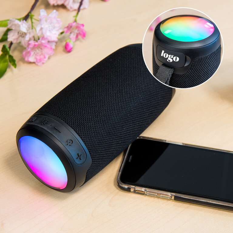 Enceinte Bluetooth personnalisable noir 10W - Nishin | pandacola